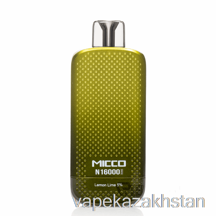 Vape Kazakhstan Horizontech Micco N16000 Disposable Lemon Lime